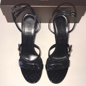 Black Gucci heels